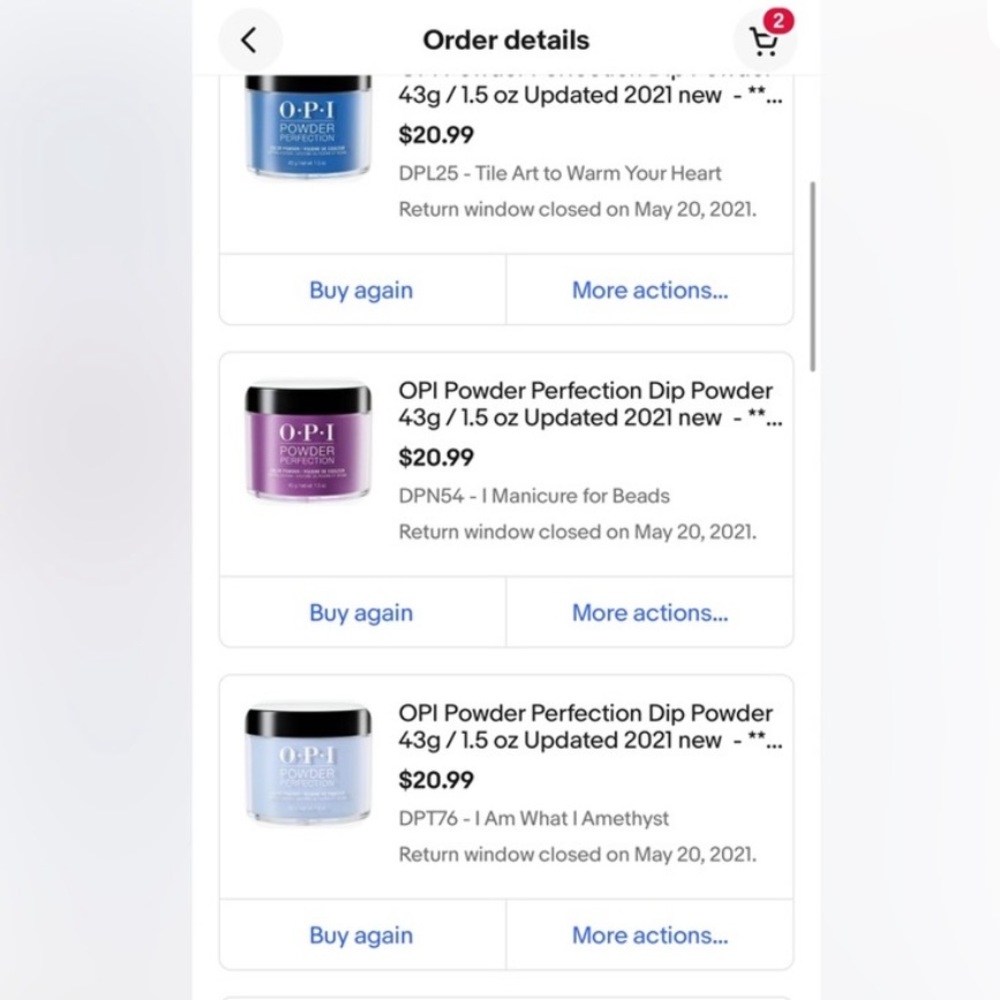 OPI Dip Powders BRAND NEW
